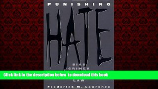liberty book  Punishing Hate: Bias Crimes under American Law full online
