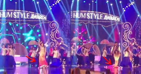 Saba Qamar & Zahid Ahmed Performed Together at Hum Style Awards 2016