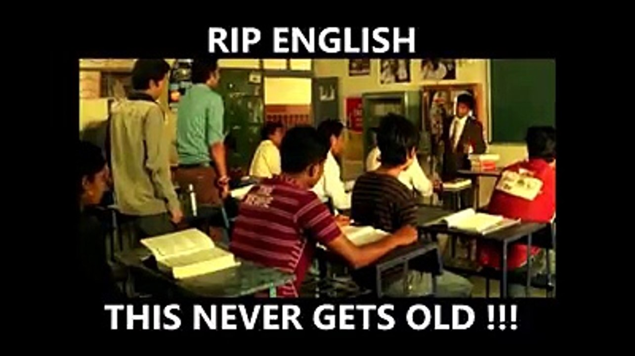 Rest in peace ENGLISH hahaha