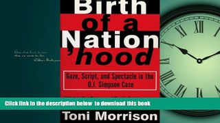 Best books  Birth of a Nation hood: Gaze, Script, and Spectacle in the O. J. Simpson Case full