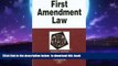 liberty books  First Amendment Law in a Nutshell, 4th Edition (West Nutshell Series) full online