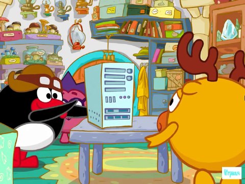 Смешарики Полная версия ИГРЫ «КОМПЬЮТЕР ЕЖИКА» подряд без остановки. Прохождение new года