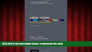 Best books  The New York State Constitution, Second Edition (Oxford Commentaries on the State