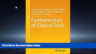 Read Fundamentals of Clinical Trials FullOnline Ebook