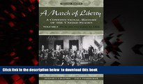 Best book  A March of Liberty: A Constitutional History of the United States Volume I: From the