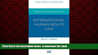 Best book  Advanced Introduction to International Human Rights Law (Elgar Advanced Introductions