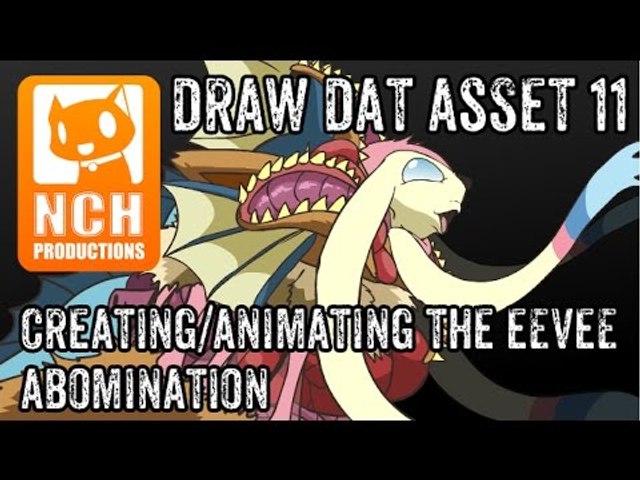 Draw Dat Asset: Creating/Animating the Eevee abomination