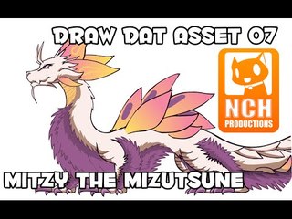 Draw Dat Asset: Monster Drawing,Mitzy the Mizutsune