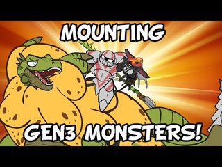 MONSTERS of monster hunter: The Mounts
