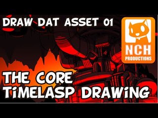 Draw Dat ASSet. The Core Time-lapse drawing.