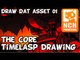 Draw Dat ASSet. The Core Time-lapse drawing.