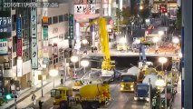 Tận mắt xem người Nhật sửa hố tử thần chỉ sau 7 ngày