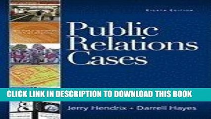 [PDF] Mobi Public Relations Cases 8TH EDITION Full Download