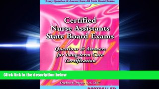Fresh eBook  Certified Nurse Assistant s Exam, Questions and Answers for Long Term Care