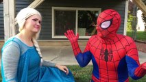 Raining Bugs On Elsa Spiderman Maleficent Prank Fun Superhero Kids In Real Life In 4K