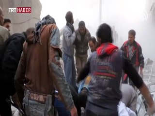 Halep'e hava saldırısı: 7 ölü, 45 yaralı