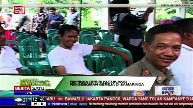 DPR Desak Penuntasan Kasus Bom Gereja di Samarinda