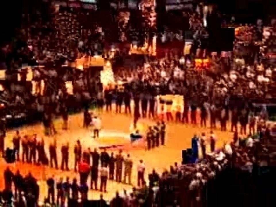 Hymne national américain au Madison Square Garden