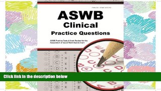 Fresh eBook  ASWB Clinical Exam Practice Questions: ASWB Practice Tests   Review for the