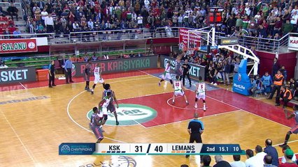 Basket Champions League - Le Mans s'impose avec la manière