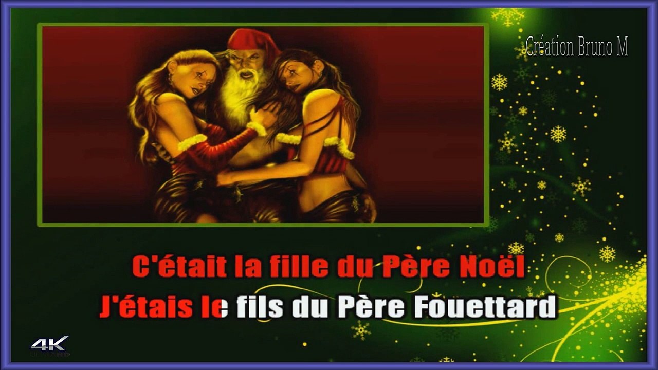 Jacques Dutronc - La fille du père Noël KARAOKE / INSTRUMENTAL