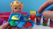 Little Mommy Bubbly bathtime with Thomas & Friends Bath Paint Coloring Bath Toy