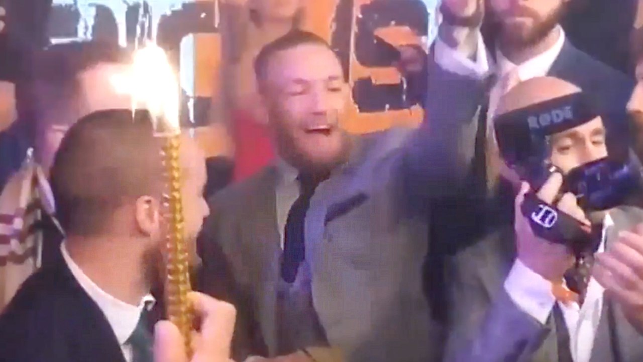 Conor McGregor Raps "F*ck Donald Trump" In Club After UFC 205 Win
