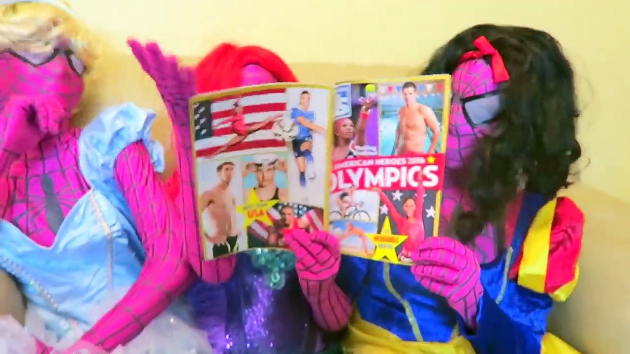 Spiderman vs Joker vs Frozen Elsa Marries Spiderman - Poison Ivy, Two Face, Ariel, Pink Spidergirl