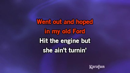 Bruce Springsteen - One step up KARAOKE / INSTRUMENTAL