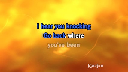 Dave Edmunds - I hear you knocking KARAOKE / INSTRUMENTAL