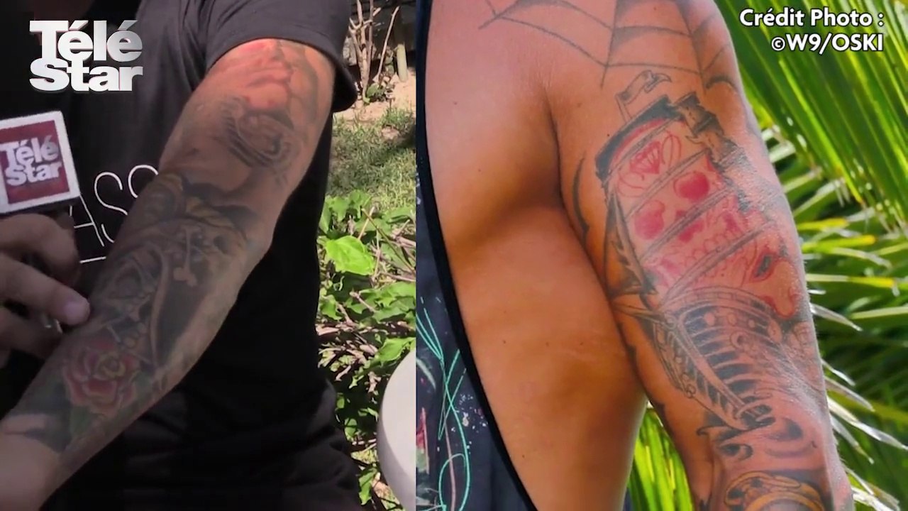 Les Ch'tis vs les Marseillais la revanche : Julien montre ses tatouages