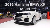 2016 Hamann BMW X6 M50d Review Rendered Price