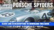 [PDF] FREE Porsche Spyders: Type 550 1953-1956 (Ludvigsen Library) [Read] Full Ebook