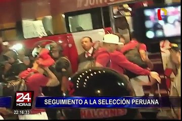 Así se vivió la previa del partido entre Perú y Brasil