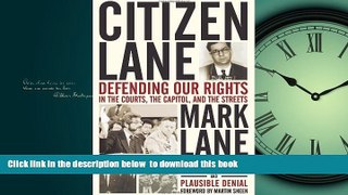 liberty books  Citizen Lane: Defending Our Rights in the Courts, the Capitol, and the Streets online