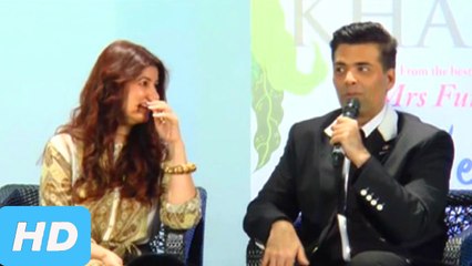 Twinkle Khanna MAKES Fun Of Karan Johar | The Legend Of Lakshmi Prasad Book Launch