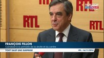 François Fillon pas surpris par le sondage qui le donne vainqueur de la primaire