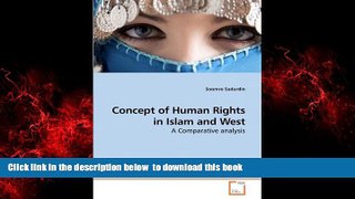 GET PDFbook  Concept of Human Rights in Islam and West: A Comparative analysis full online