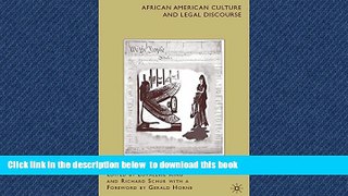 Read book  African American Culture and Legal Discourse full online