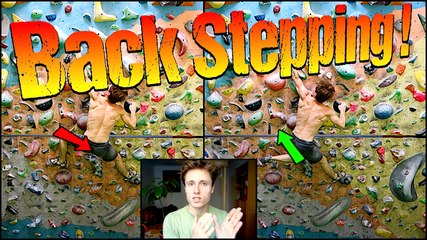 Rock Climbing Technique For Intermediates : The Back Step /...