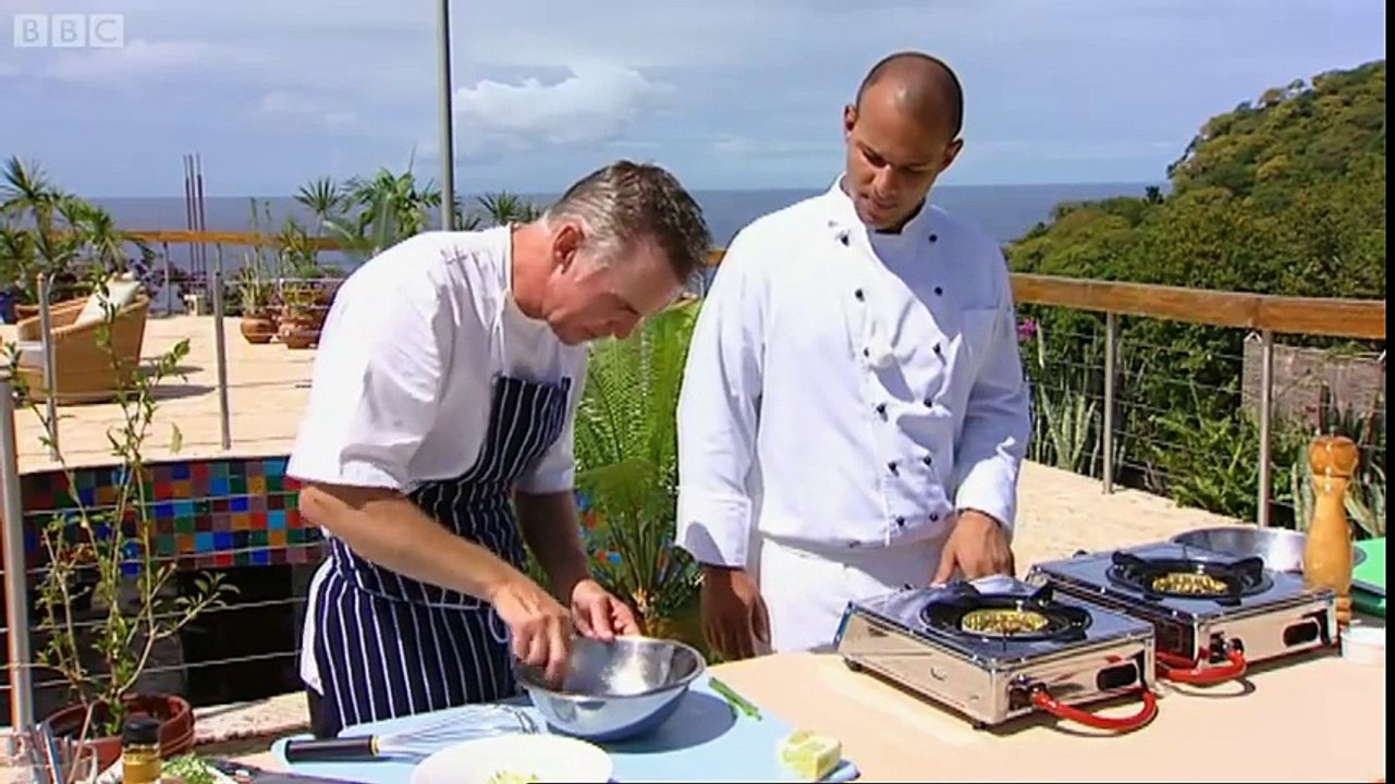 How to Make Green Fig and Saltfish- Part 2 - Rhodes Across The Caribbean