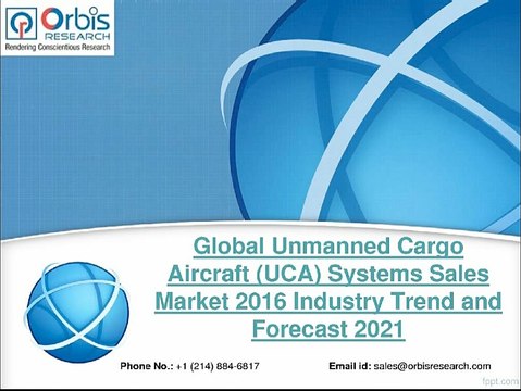 Global Unmanned Cargo Aircraft (UCA) Systems Sales Market 2016-2021 Forecast Report
