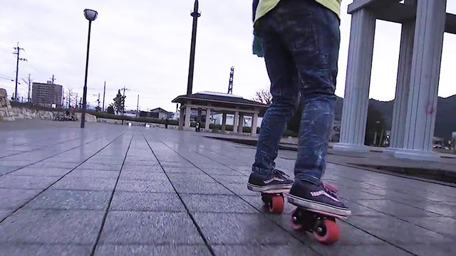 Il fait du Freeline Skates à 12 ans