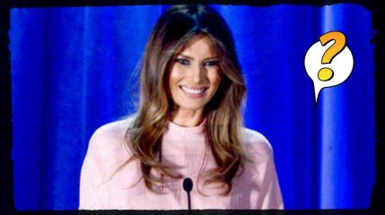 Melania Trump est-elle aussi nunuche qu'elle en a l'air ?