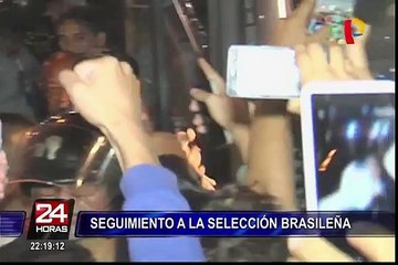 Así se vivió la previa del partido entre Perú y Brasil