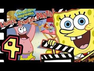 SpongeBob SquarePants: Lights, Camera, Pants! Walkthrough Part 4 (PS2, Gamecube, XBOX)