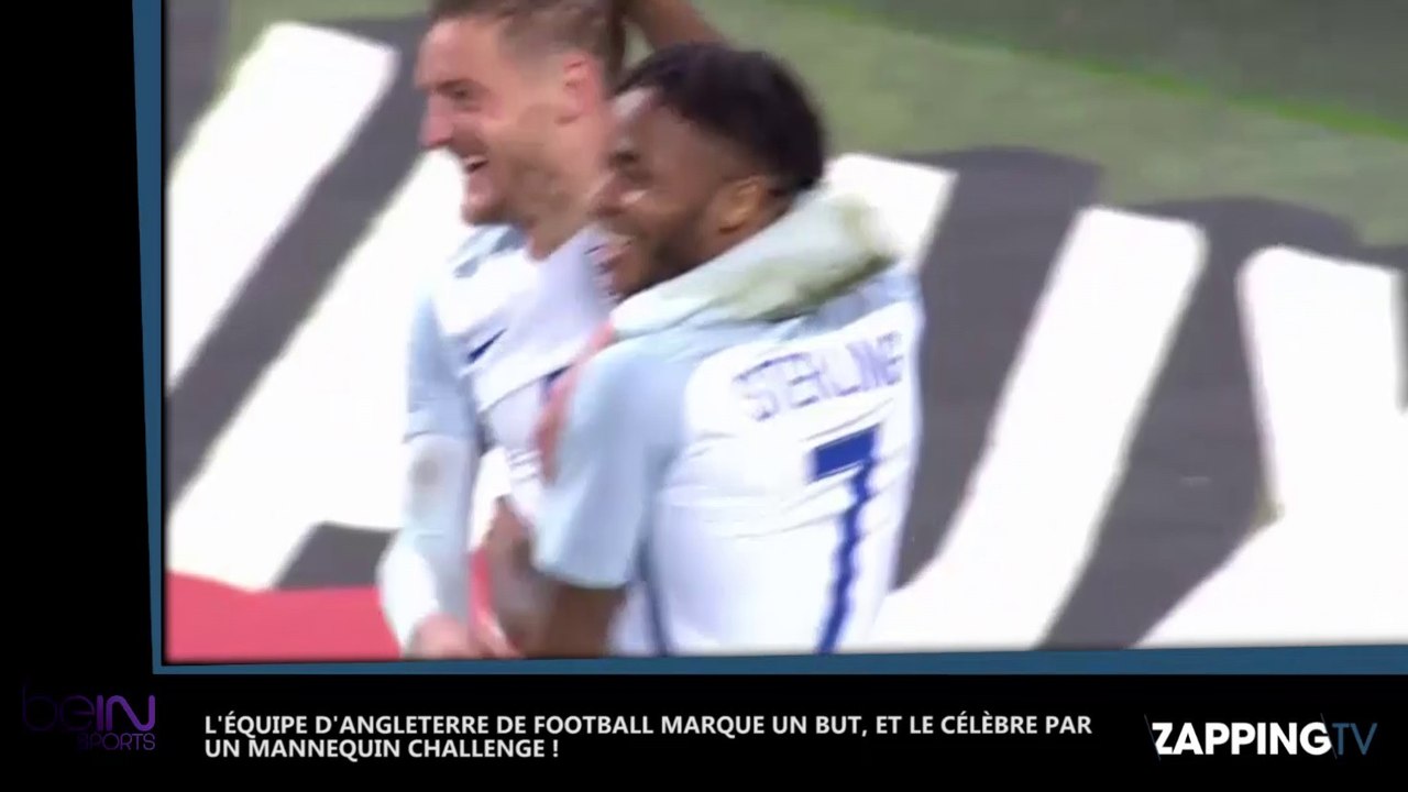 Le mannequin challenge de l’Angleterre pour fêter son but contre l’Espagne (Vidéo)