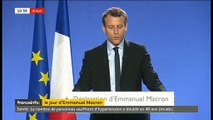 EN DIRECT - Emmanuel Macron: 