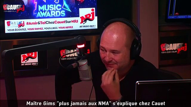 Maître Gims -plus jamais aux NMA- s'explique chez Cauet - C’Cauet sur NRJ