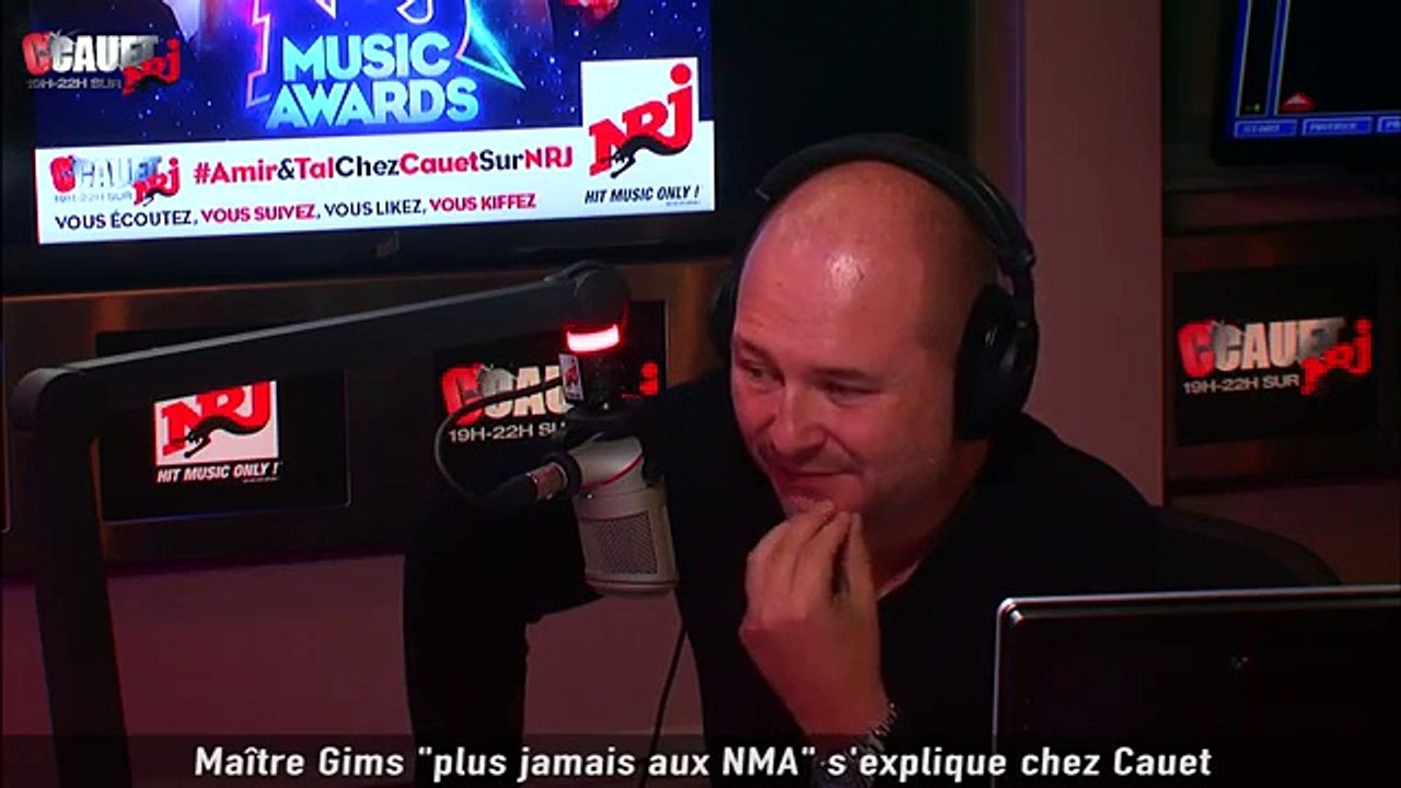 Maître Gims -plus jamais aux NMA- s'explique chez Cauet - C’Cauet sur NRJ